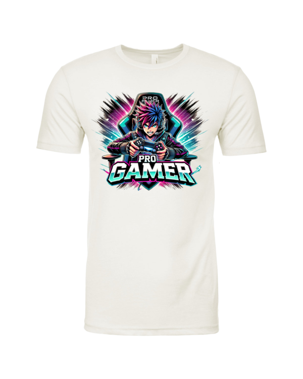 WHITE PRO GAMER T-SHIRT