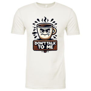 WHITE dont talk T-SHIRT