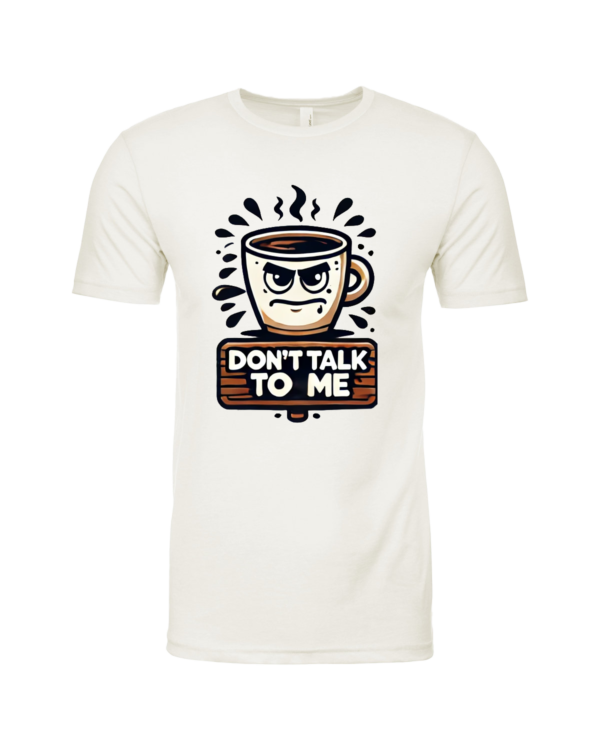 WHITE dont talk T-SHIRT